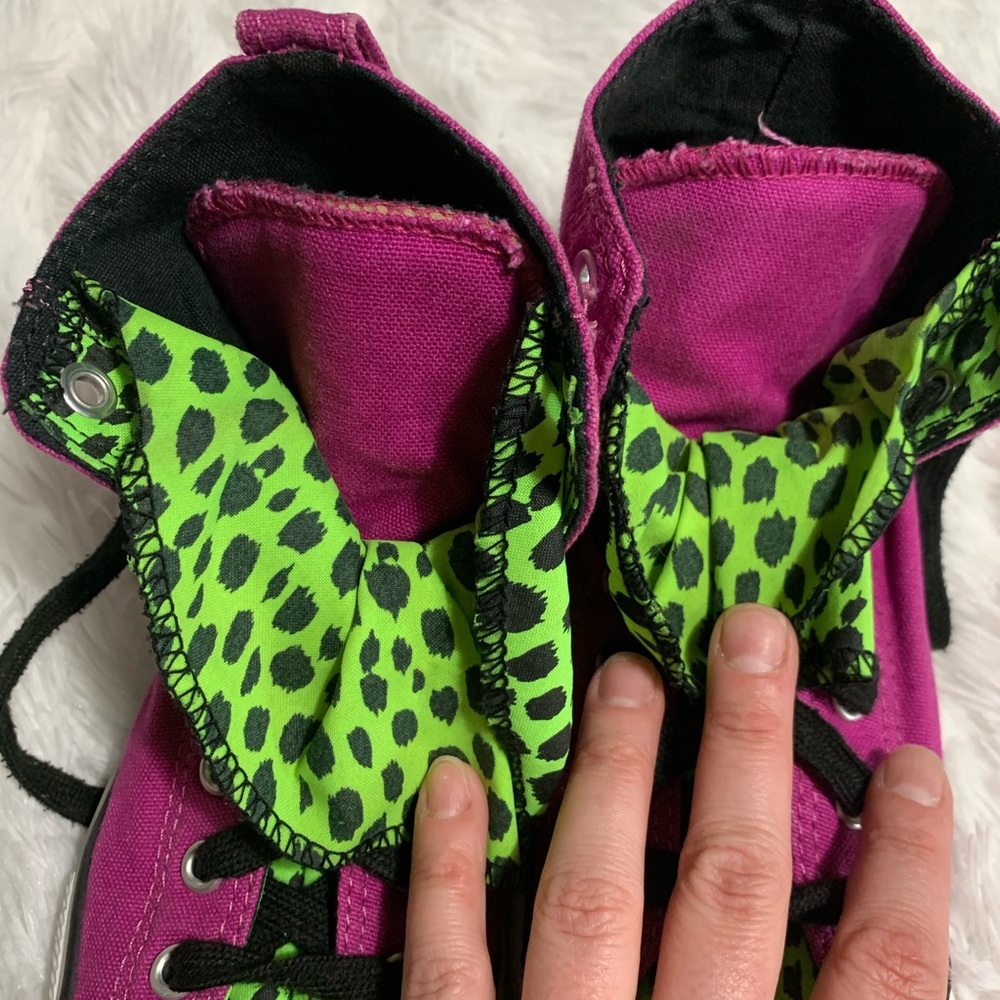 Converse neon high tops - Picture 8 of 11